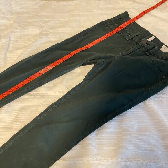 Rag & Bone x Aritzia Women’s 5-Pocket Skinny Jean in Forest Green - 26 - Picture 13 of 13